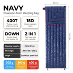 Envelope Down Sleeping Bag